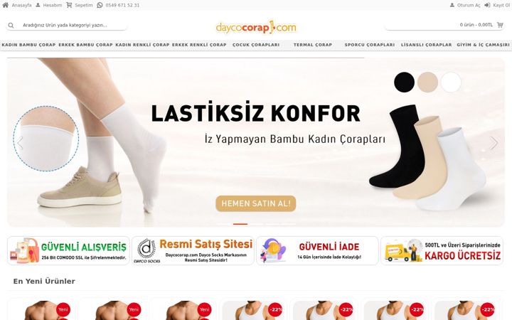 Screenshot of daycocorap.com