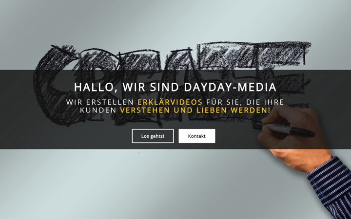 Screenshot of dayday-media.de