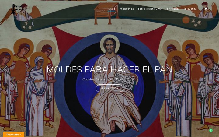 Screenshot of dayenumoldes.com