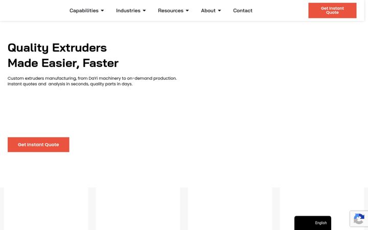 Screenshot of dayiequipment.com