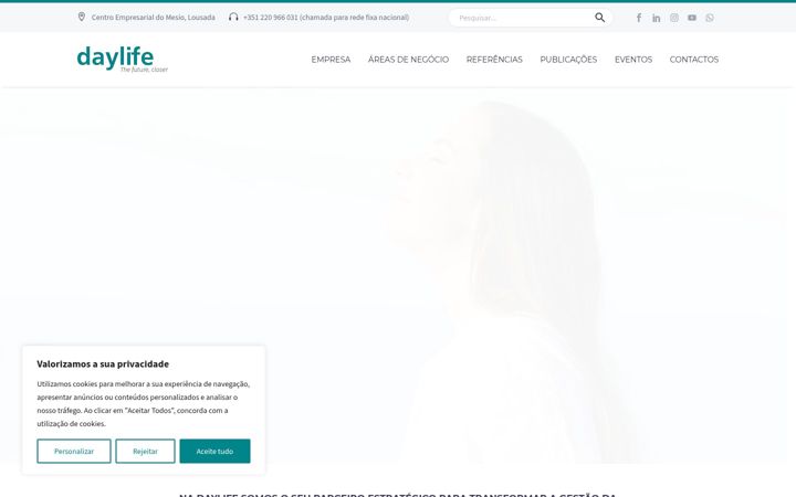 Screenshot of daylife.pt