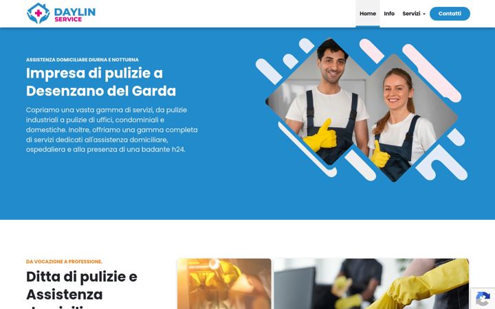 Screenshot of daylinservice.it