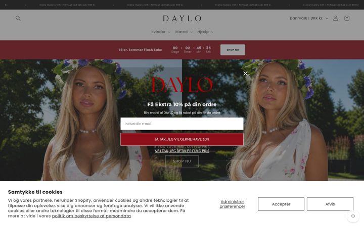 Screenshot of daylo.dk