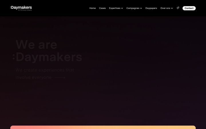 Screenshot of daymakers.group