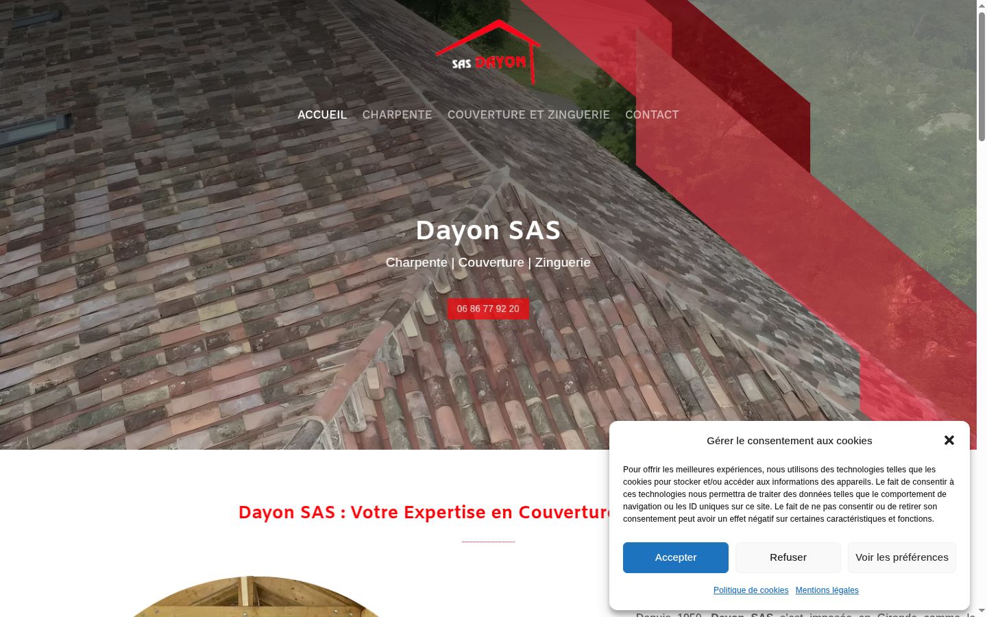 Screenshot tal-banner tal-kunsens muri qabel kwalunkwe interazzjoni