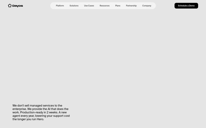 Screenshot of dayos.com
