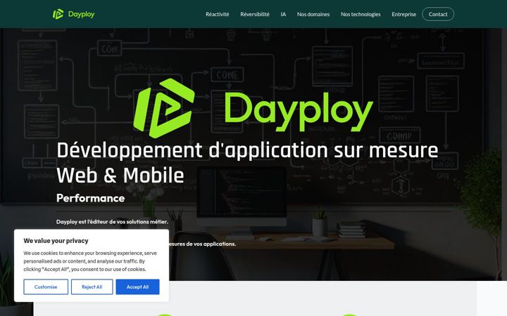 Screenshot ta' dayploy.fr