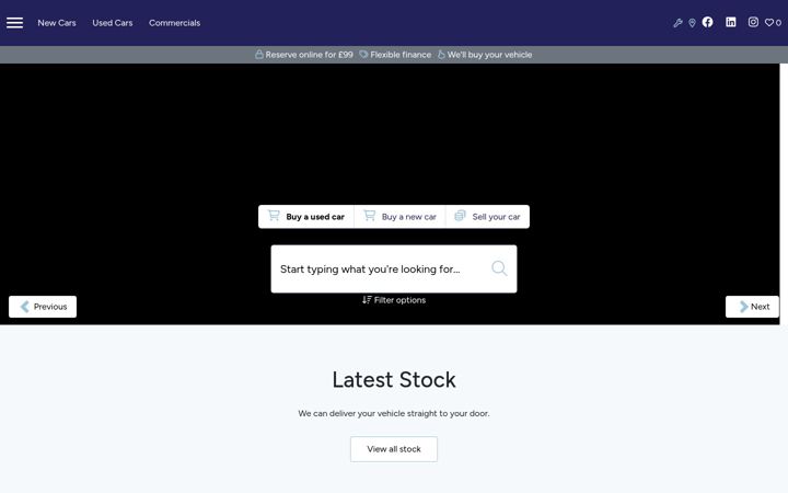 Screenshot of days.co.uk