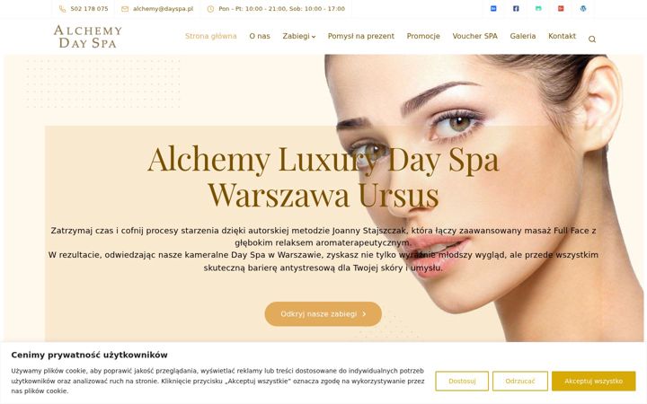 Screenshot του dayspa.pl