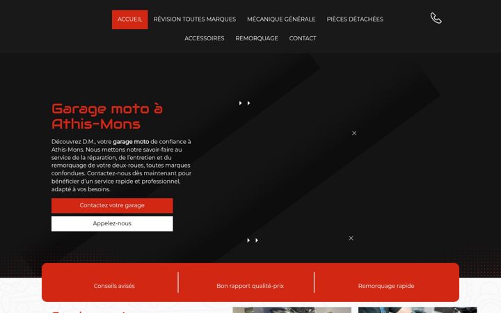 Screenshot ta' daytona-motors.fr