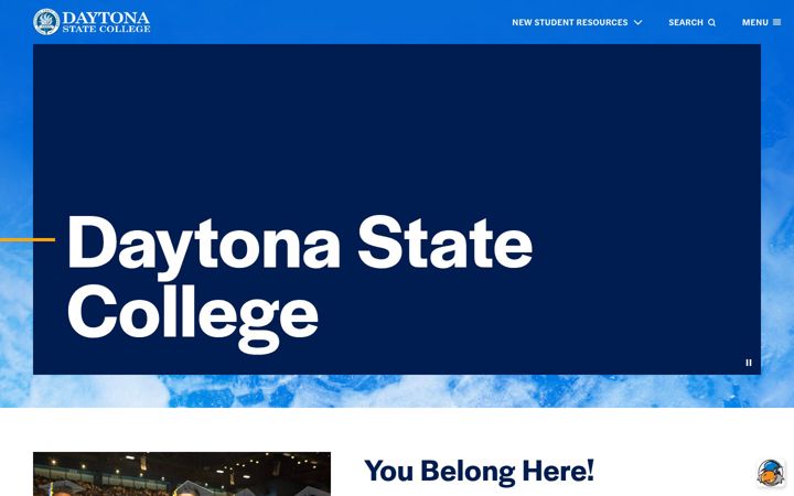 Screenshot of daytonastate.edu