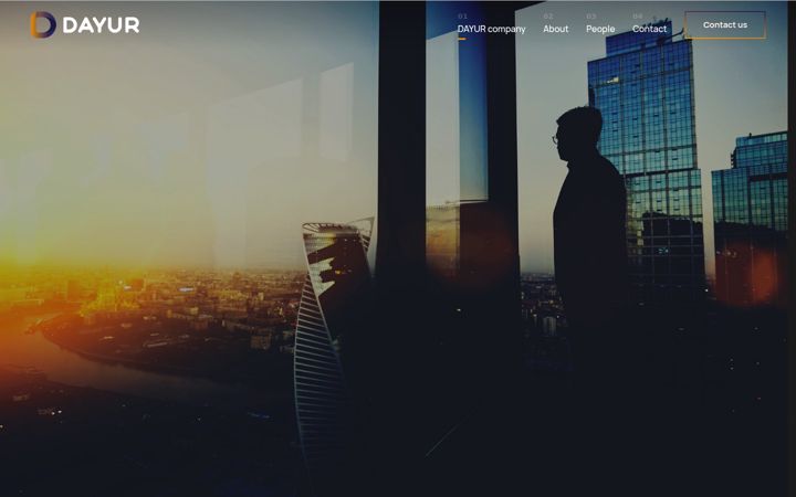 Screenshot of dayurcompany.com