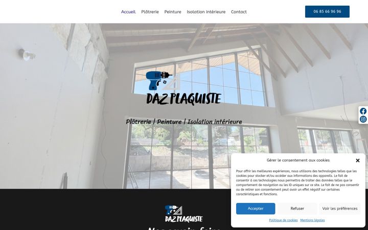 Screenshot ta' daz-plaquiste42.fr