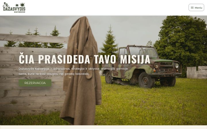 Capture d'écran de dazasvydiskalvarijoje.lt