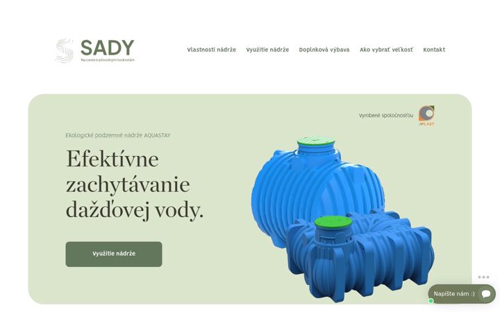 Screenshot of dazdovenadrze.sk