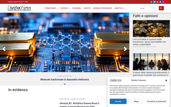 Posnetek zaslona dazebaonews.it