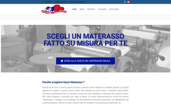 Screenshot of dazzi.it