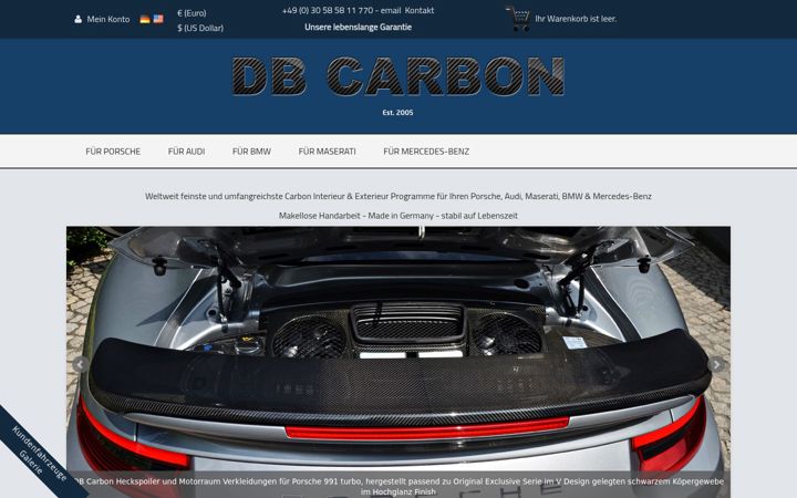 Screenshot of db-carbon-interieur.de