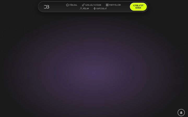 Screenshot von db-design.hu