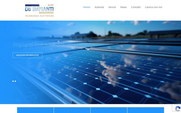 Screenshot of db-impianti.it