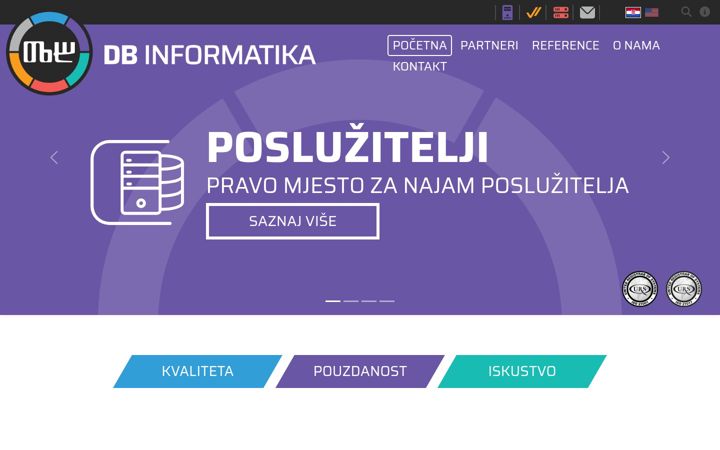 Screenshot of db-informatika.eu