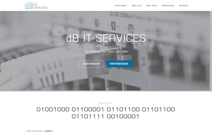 Screenshot of db-it.services