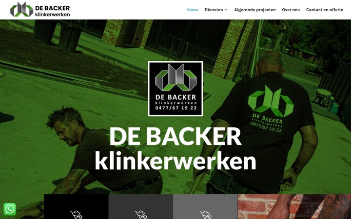 Screenshot of db-klinkerwerken.be