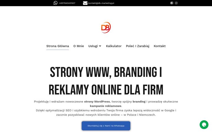 Екранна снимка на db-marketing.pl