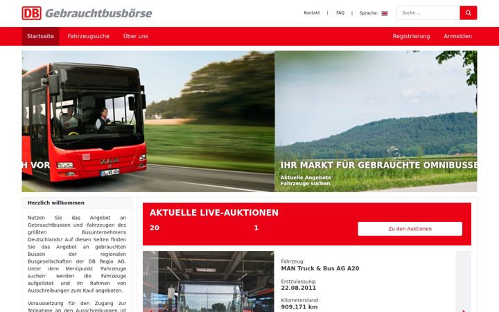 Screenshot of db-usedbus.com