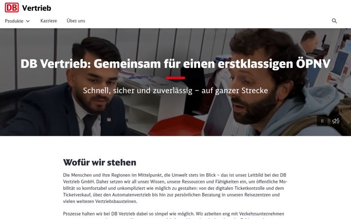 Screenshot of db-vertrieb.com