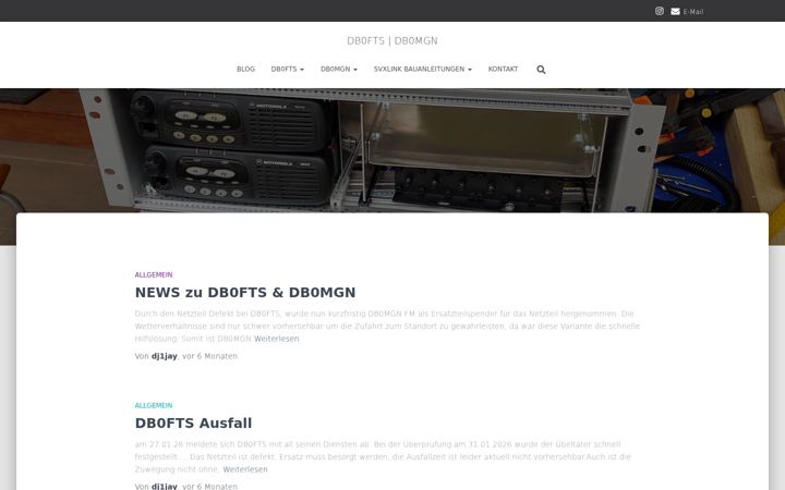 Screenshot of db0fts.de