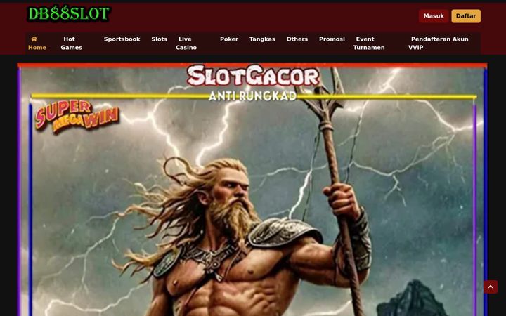 Screenshot of db88slot.net