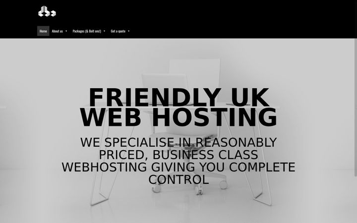 Screenshot of dbadesign.co.uk