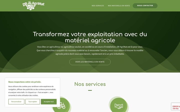 Screenshot ta' dbagrimat.fr