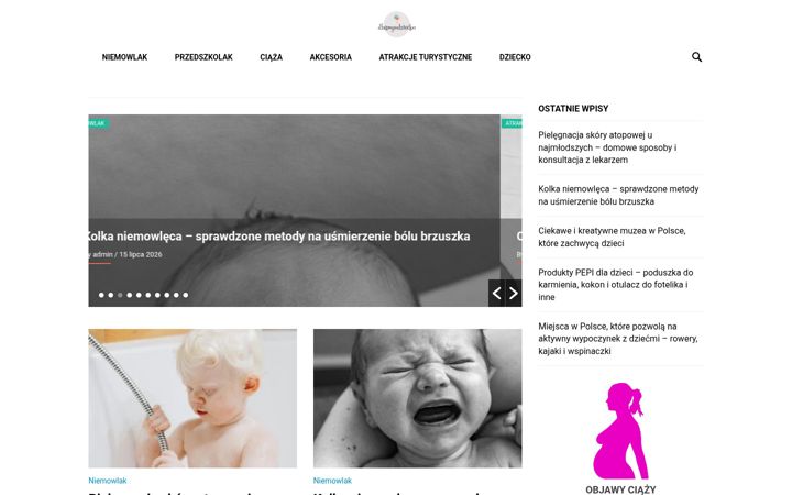 Screenshot of dbamyodziecko.pl