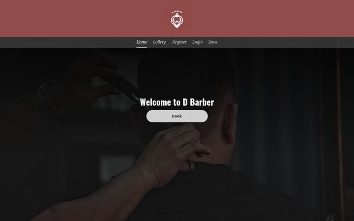 Screenshot di dbarber.ie