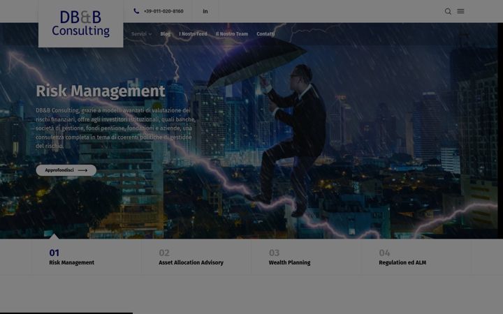 Screenshot of dbbconsulting.it