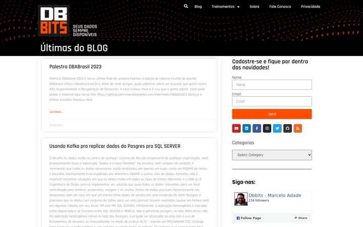 Képernyőkép: dbbits.com.br