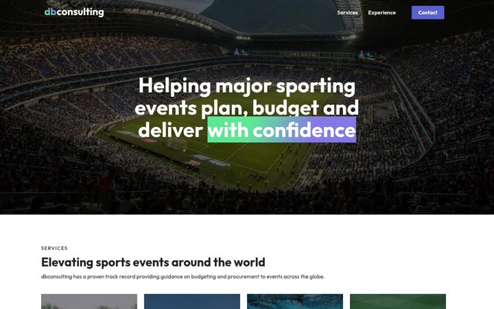 Zrzut ekranu dbcg.com.au