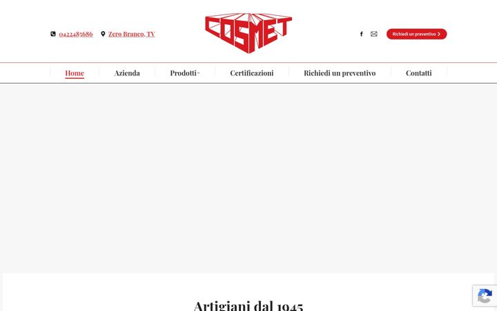 Screenshot of dbcosmet.it