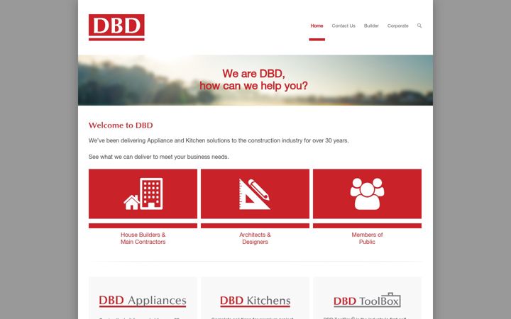 Screenshot di dbd.co.uk