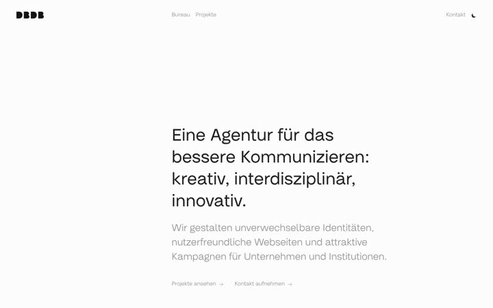 Screenshot of dbdb.de