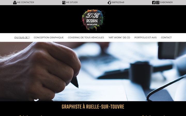 Screenshot ta' dbdesign-charente.fr
