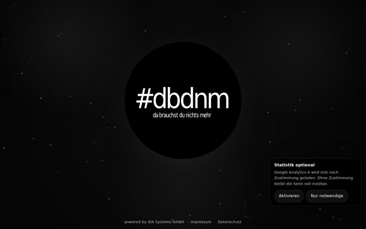 Screenshot of dbdnm.de