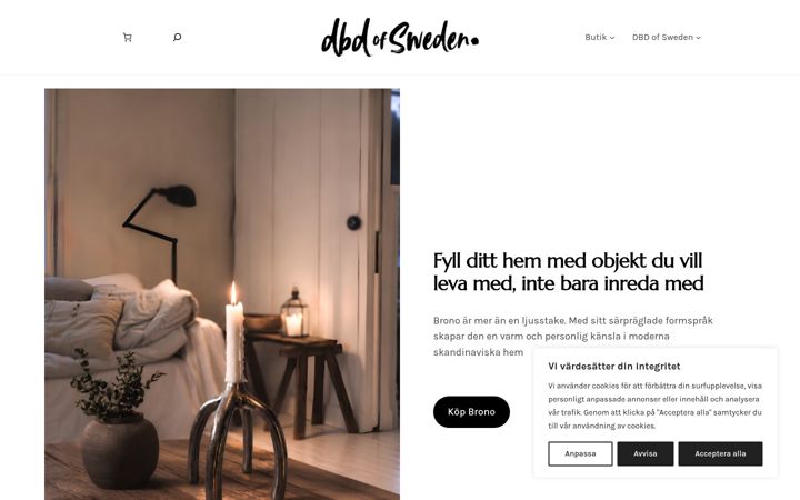 Screenshot di dbdofsweden.se