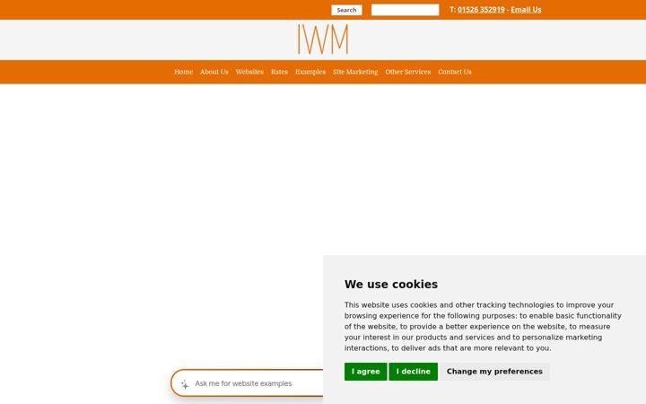Screenshot of dbeamish.com