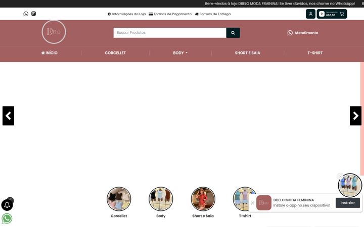 Képernyőkép: dbelo.com.br