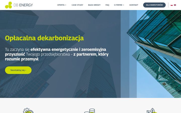 Ekrano kopija dbenergy.pl