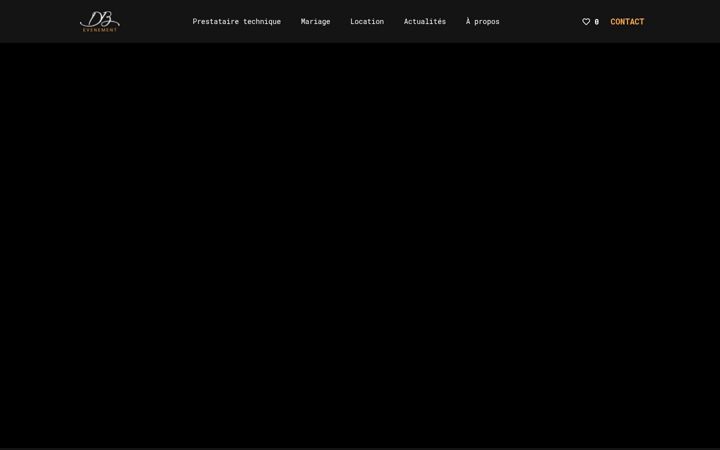 Screenshot ta' dbevenement.fr