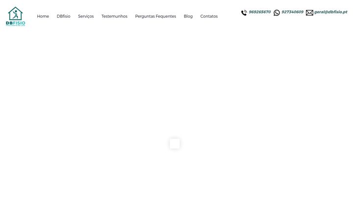 Screenshot of dbfisio.pt
